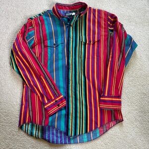 Vintage wrangler button down shirt